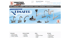 Desktop Screenshot of ferreteriazapopan.com